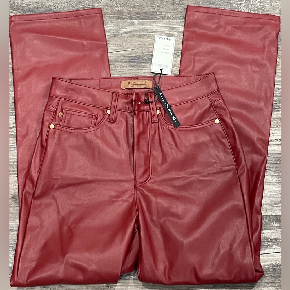 Judy Blue faux leather pants